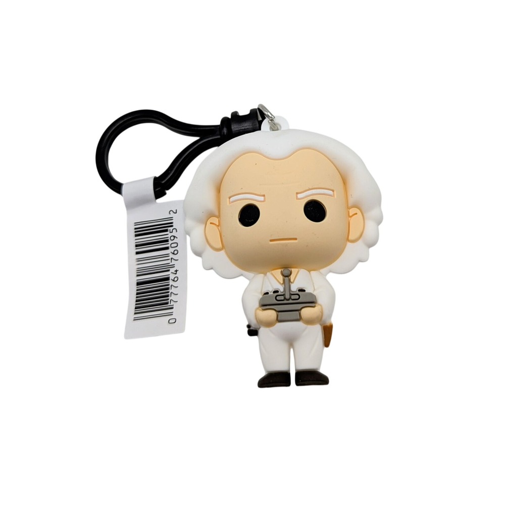 Monogram Universal Back To The Future Dr Emmett Brown Foam Figural Bag Clip